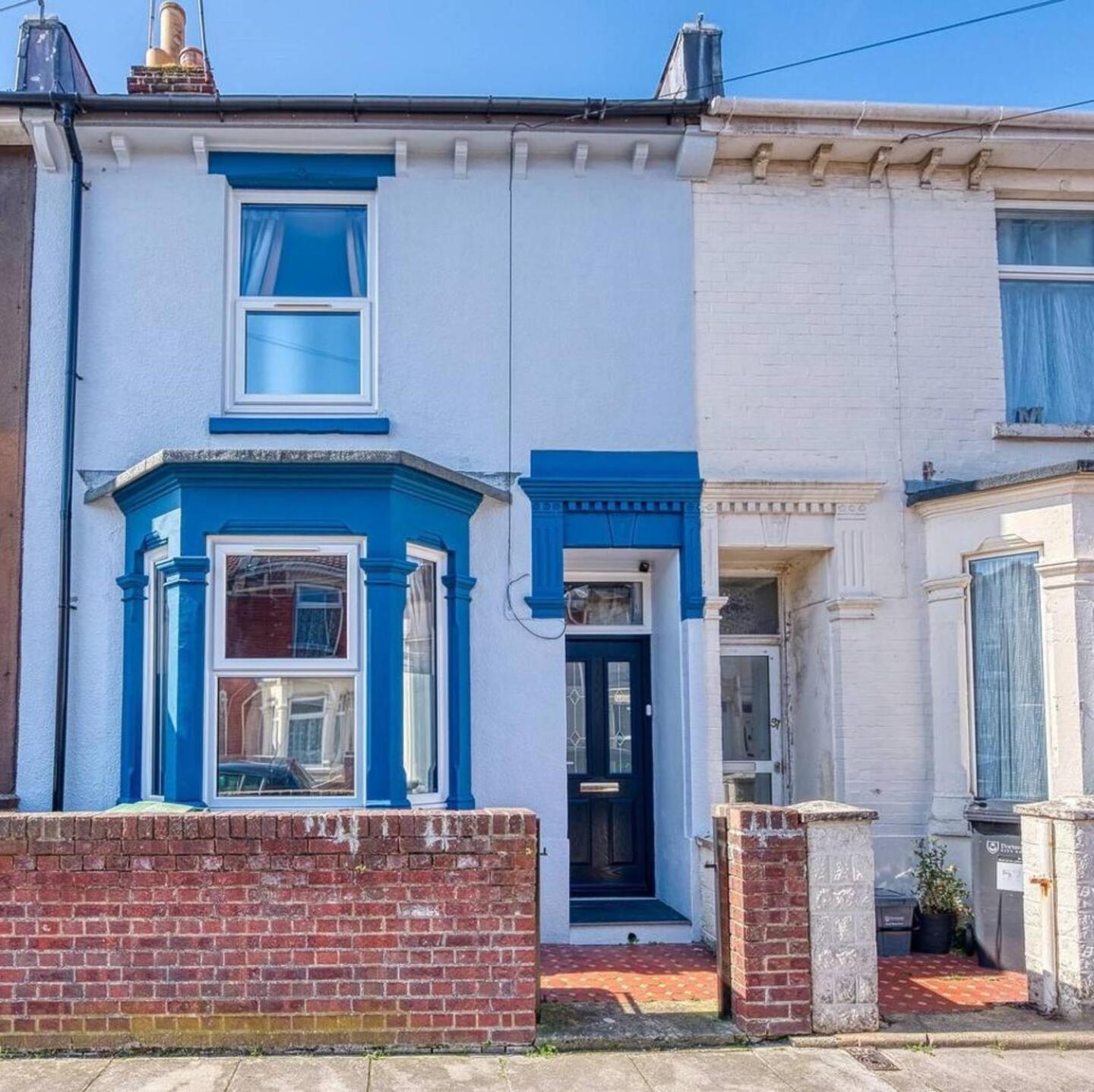 2 Bedrooms Modern, Stunning & Stylish Contractor House, Prime Portsmouth Location With Free Parking Permit, Summer Special Offer!! - By Blue Puffin Stays Exteriér fotografie