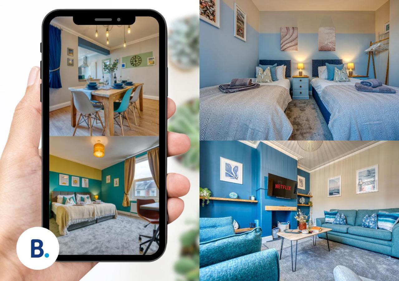 2 Bedrooms Modern, Stunning & Stylish Contractor House, Prime Portsmouth Location With Free Parking Permit, Summer Special Offer!! - By Blue Puffin Stays Exteriér fotografie